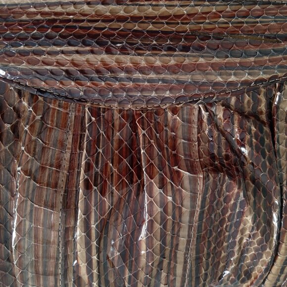 Vintage Lou Ran Snakeskin 12"x9" - Picture 3 of 6